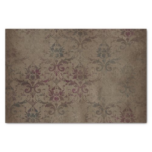 Victorian Gothic Brown Tissue Paper