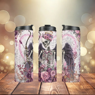 Victorian Gothic Cupid Thermal Tumbler
