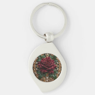 Victorian Gothic Floral Giant Keychain