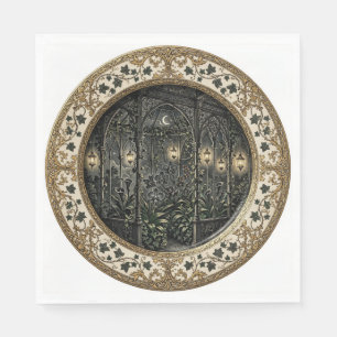 Victorian Gothic Greenhouse Napkins