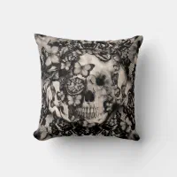 Victorian Gothic Throw Pillow by Kristy Patterson Design