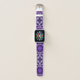 Victorian Gothic Purple Apple Watch Band