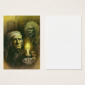 Victorian Gothic Scrooge ACEO Business Card (Front & Back)