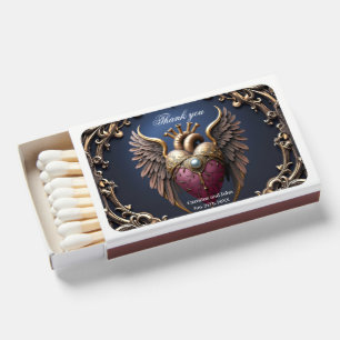 Victorian Gothic Wedding Collection Matchboxes