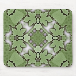 Victorian Grape Leaf Design Mouse Pad