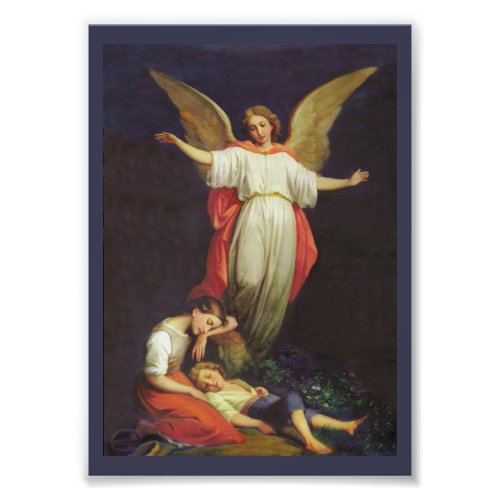 Victorian Guardian Angel Photo Print