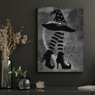 Victorian Halloween Aesthetic Budget Poster