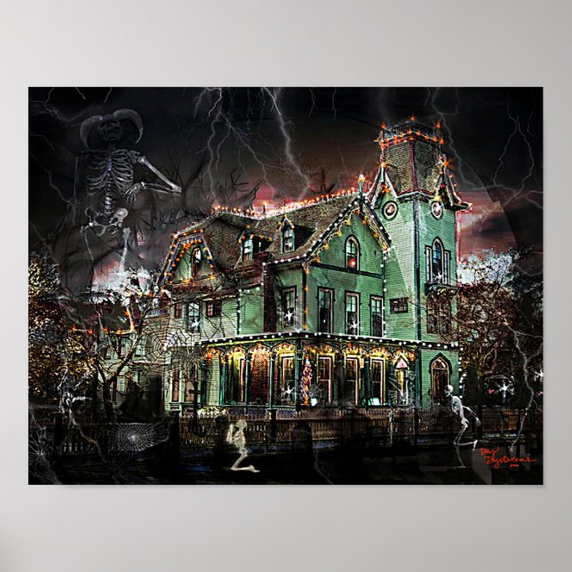 Victorian Haunted House #1 Poster (Front)