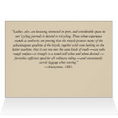 Victorian high-wheel tricycle (Inside Horizontal (Top))