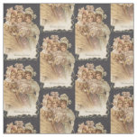 Victorian Holiday Fashion Vintage Chrismas Fabric