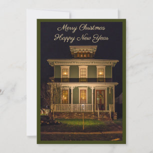 Victorian Home Holiday Card