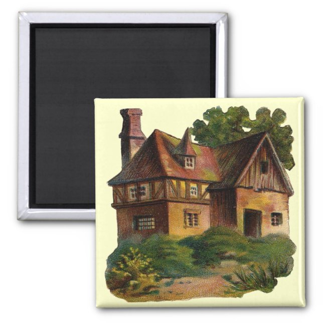Victorian House Magnet (Front)