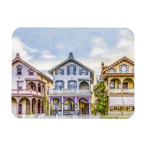 Victorian House Row Magnet