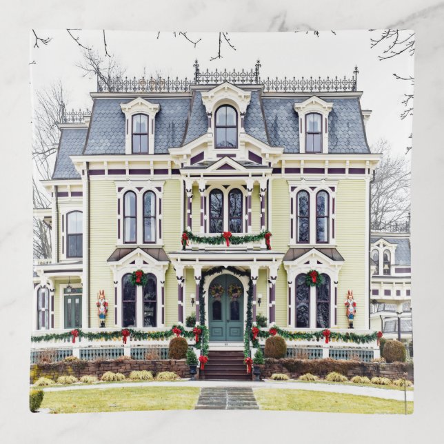 Victorian House Trinket Tray (Front)