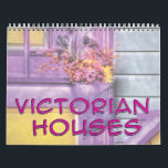 Victorian Houses Calendar<br><div class="desc">The Victorian house - Queen Anne lace, or by any other name has got to be one of America's greatest style of house. Gingerbread trim, round porches, pointy roofs. Its like living in a wooden castle.</div>