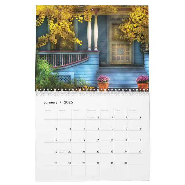 Victorian Houses Calendar Zazzle