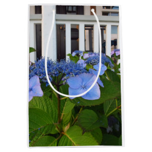 Victorian Hydrangea and Porch - Martha's Vineyard Medium Gift Bag