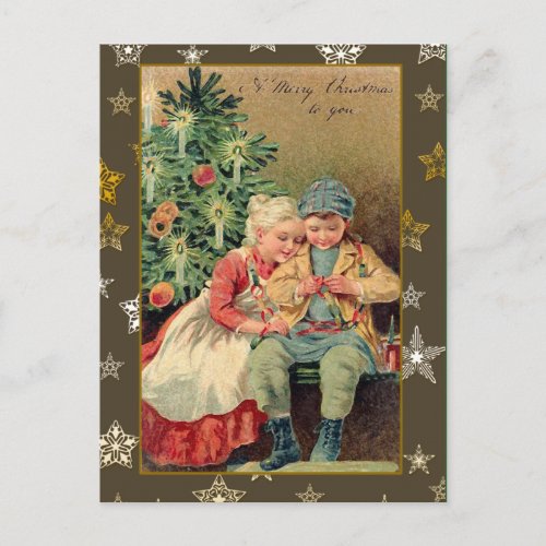 Victorian Illustration on Christmas Cards