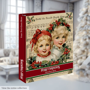 Victorian Kids Christmas Recipes Binder Custom Nam