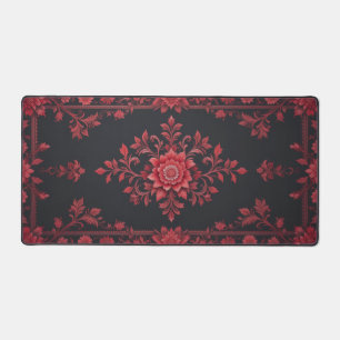 Victorian Lace Desk Mat Gothic Floral Mousepad