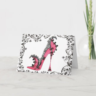 Victorian Lace Greeting Card