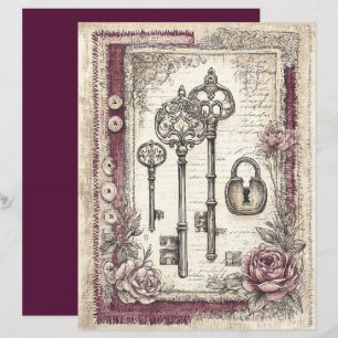 Victorian & Lace Scrapbook Paper
