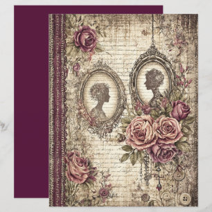Victorian & Lace Scrapbook Paper
