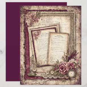 Victorian & Lace Scrapbook Paper