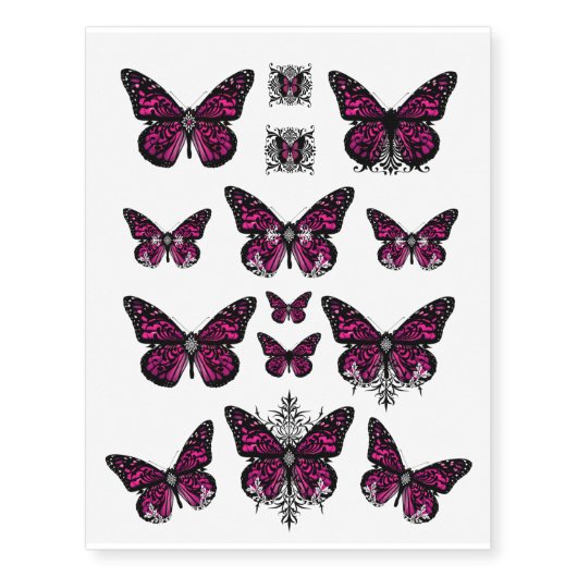 Victorian Lace - Temporary Tattoos (Front)