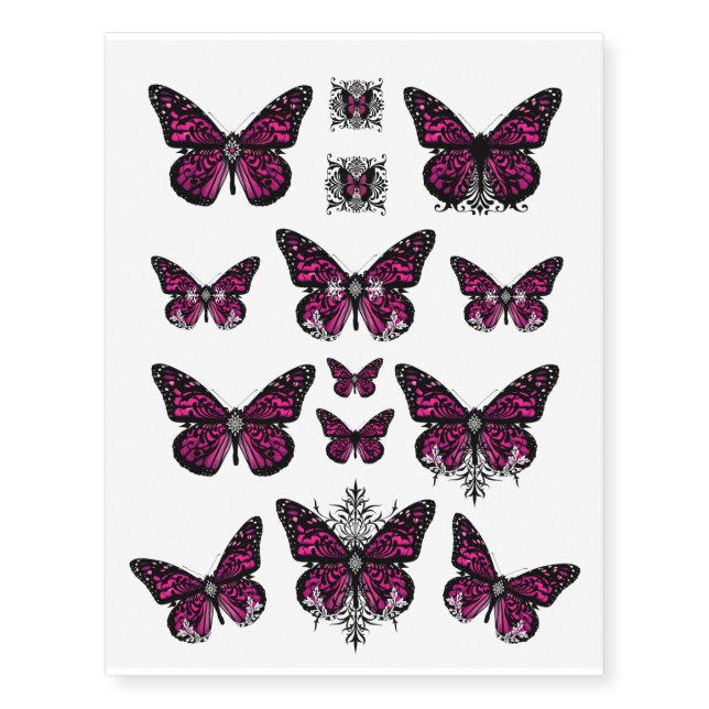 Victorian Lace - Temporary Tattoos (Front)