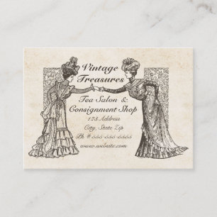 Victorian Ladies Business Card