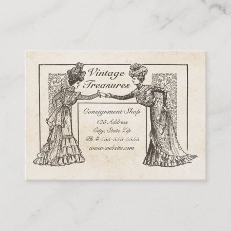 Victorian Ladies Business Card