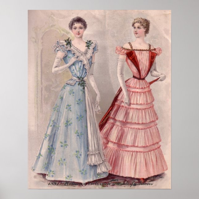 Victorian Ladies House Style In Catalog Posters (Front)