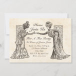 Victorian Ladies Invitation at Zazzle
