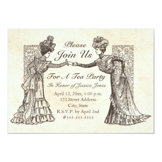 Victorian Invitations Announcements Zazzle Victorian Las Invitation