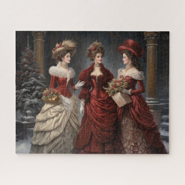 Victorian Ladies Jigsaw Puzzle (Horizontal)