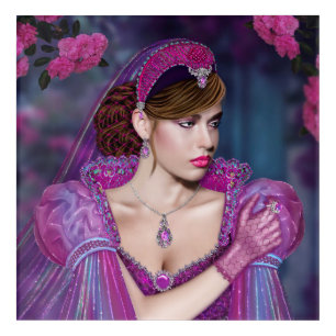 Victorian Lady Acrylic Print