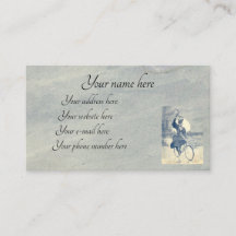 Victorian lady cyclist