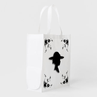 Victorian Lady Grocery Bag