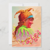 Victorian lady jester print (Front)