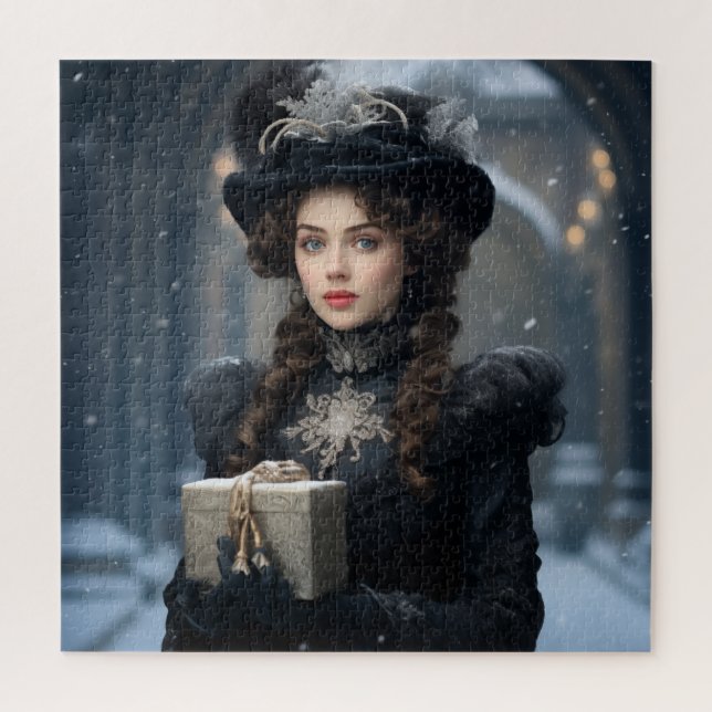 Victorian Lady Jigsaw Puzzle (Vertical)
