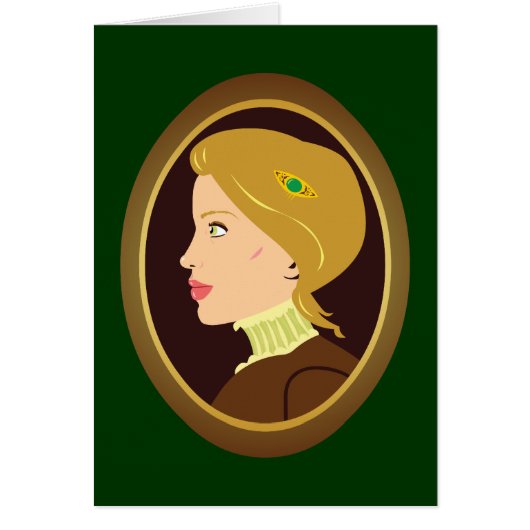 Victorian Lady Portrait Cards (Front)