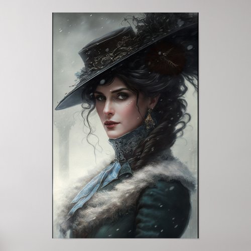 Victorian Lady Poster