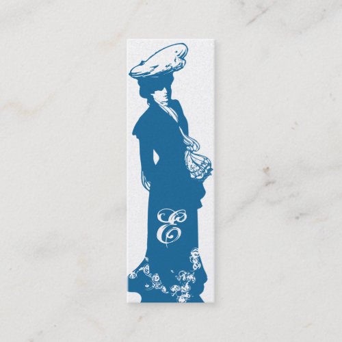 Victorian Lady Skinny Calling Card