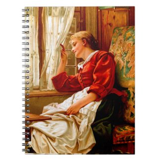 Victorian Lady Spiral Notebook
