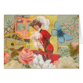 Victorian Lady Woman Fun Carriage (Front Horizontal)