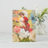 Victorian Lady Woman Fun Carriage (Standing Front)