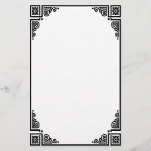 Victorian Lattice Stationary Stationery