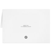 Victorian Letters - Customizable Note Card (Back Horizontal)