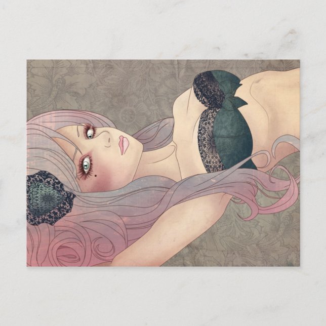 Victorian Lingerie Postcard (Front)